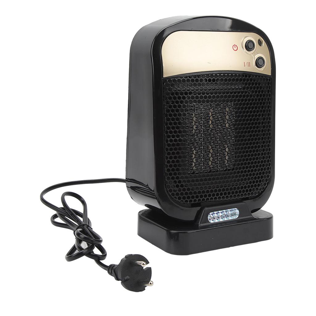 Portable Electric Space Heater 1200W Safe Quiet Ceramic Mini Personal Heater for Office Room Desk Indoor Use