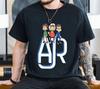 AJR Band Shirt, The Click Album Shirt, AJR Members Chibi Shirt Unisex T-Shirt