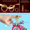 265PCS Keyring Clip & Lobster Clasp DIY Kit