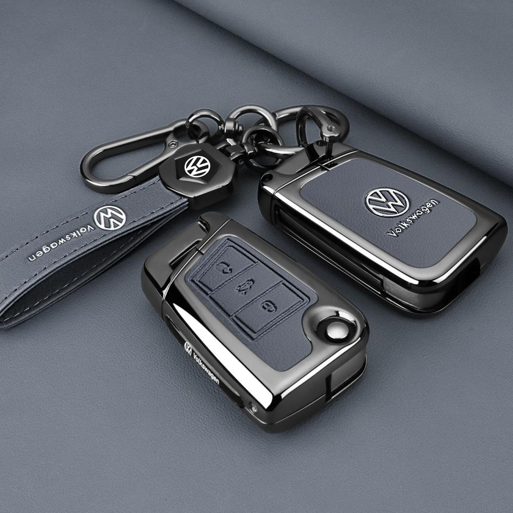 Zinc Alloy Car Remote Key Case Cover Shell For Volkswagen VW Golf 7 Sportsvan GTI MK7 PASSAT B8 JETTA Touran Auto Accessories S4H9