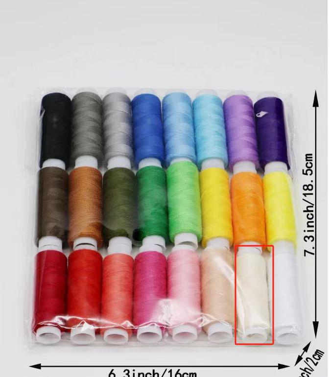 

10-Piece Household Sewing Kit: Needle & Thread Set