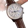 BNL Gear Letecké chronografy B01: Luxusní multifunkční pánské sportovní hodinky s quartzovým strojkem