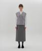 JUN BY JUN K Classic H-Line Skirt_Gray