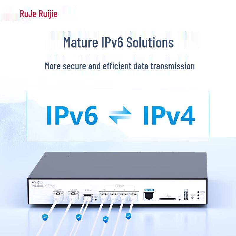 Ruijie RG-RSR10-X-07L Enterprise Multi-Service Gateway Router (CN Version)