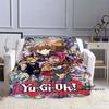 YuGiOh Anime  Cartoon Blanket  Ideal for Home Bedroom Sofa Office Hiking and Napping A Perfect Holiday Gift