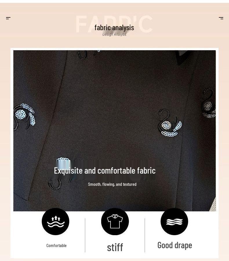 Ținută Elegantă de Toamnă Brodată: Set Rochie cu Vestă și Jachetă Modelatoare