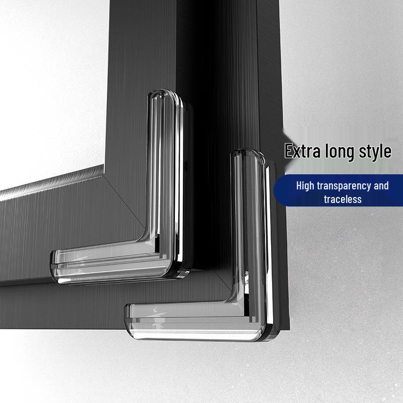 Cabinet & Furniture Corner Bumper: G/U-Shaped Anti-Collision & Anti-Scratch Door Handle Protector