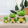 Simulation Frog Money Plush Toy Fashion Comfortable Cute Throw Pillow Cushion