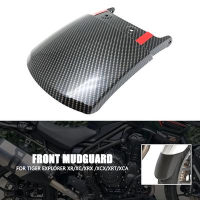 Fit For Tiger Explorer XR/XC/XRx /XCx/XRT/XCA 2016 2017 Motorcycle Carbon Black Front Mudguard Fender Rear Extender Extension