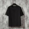 O Neck Men T-shirts Lightweight Plus Size Solid Color Casual Top Streetwear