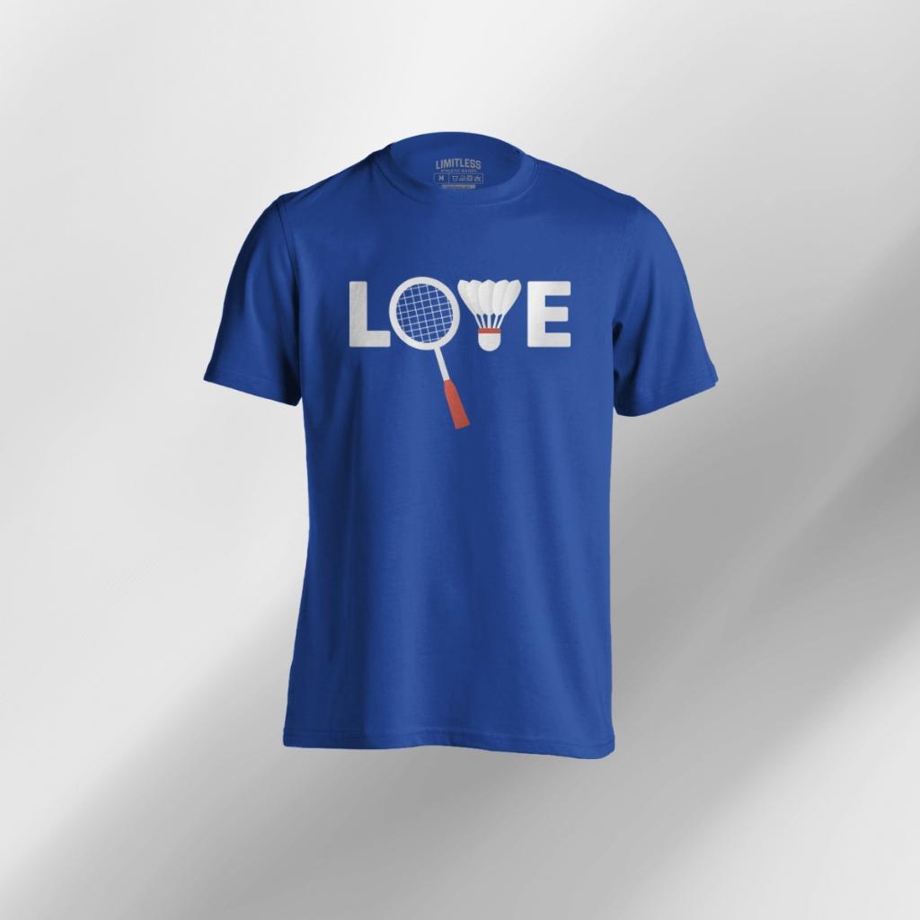 Bad Love Badminton - Drifit T-Shirt Activewear for Sports Shuttle Racket Pickleball Tennis Eco-Dry