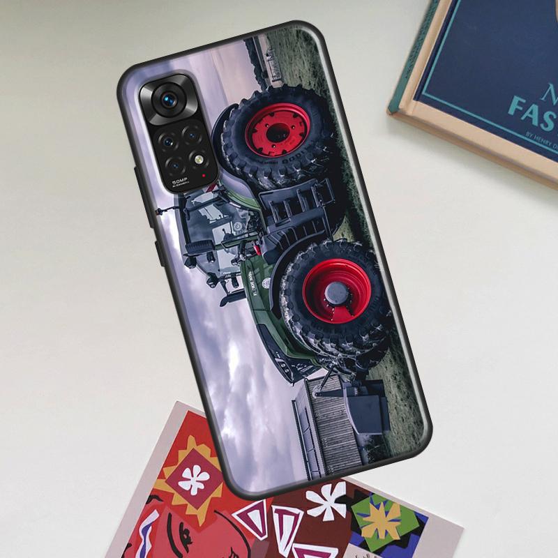 Farm Vehicle Tractor Case For Xiaomi Redmi Note 14 Pro 13 12 11 9 10 15 Pro Plus Redmi 15 C 14C 13C 10C 12C Cover