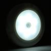 6 LED Round Auto Motion Light Sensor Infrared Night Light Cabinet Cupboard Stair Lamp