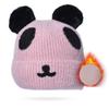 Women's Autumn Winter Cute Little Bear Knitted Woolen Hat Cartoon Plush Warm Ear Protection Cap