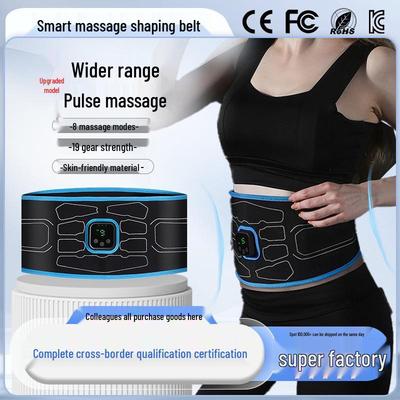Smartes EMS Bauchmuskeltrainingsgerät: Elektrischer Muskelstimulator & Tonisierender Hüftgurt für Fitness und Massage