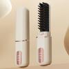 Straightening Comb Fast Heating Ionic Conditioning Technology Adjustable Temperature Hair Styling Comb Ergonomic Handle