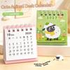 2027 Mini Desk Display Mini Calendar Annual Planner Coil Book Yearly Schedule Organizer To Do List Decoration Calendars