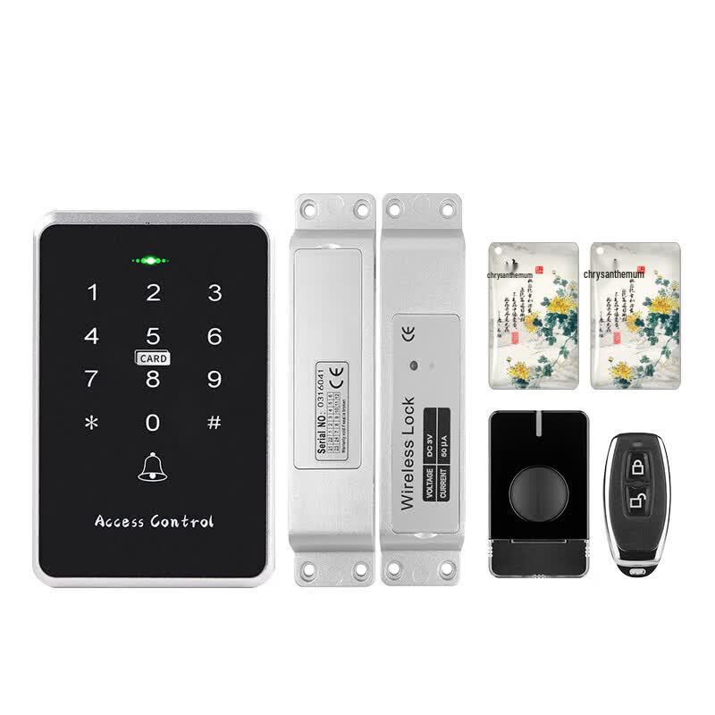 Zhen Di Wireless Fingerprint RFID Access Control System CN plug (adapter included)
