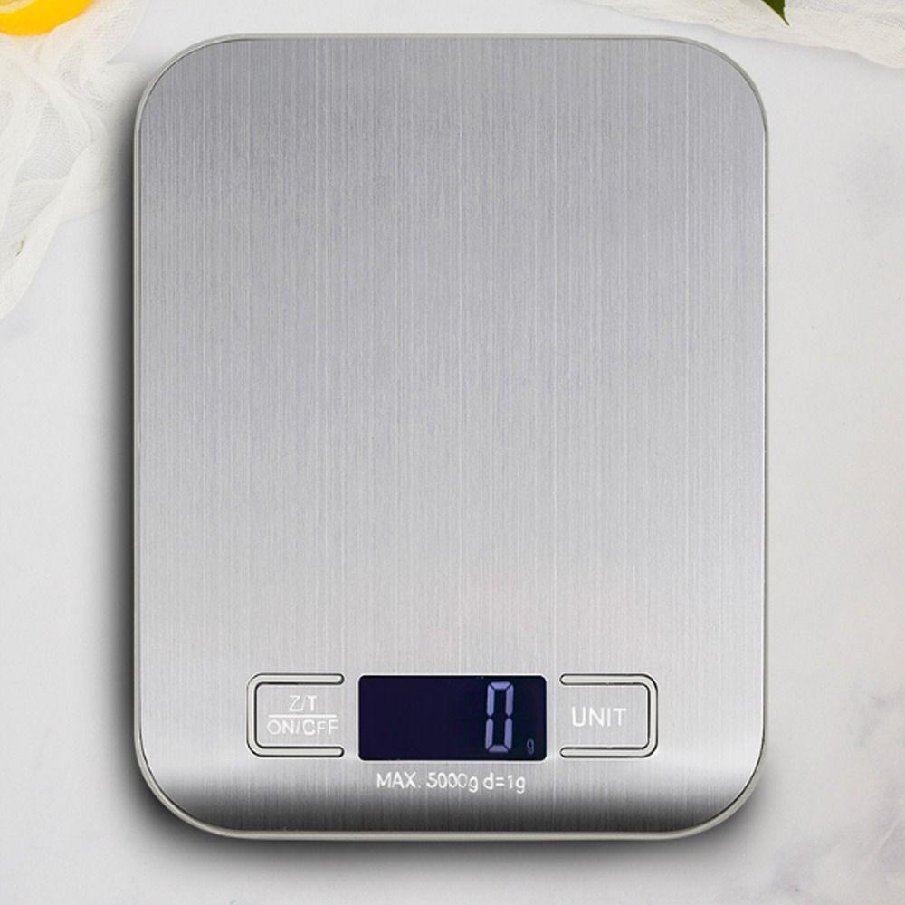 5KG /10KG Capacity Electronic Scale Stainless Steel Digital Scale Snacks Kitchen Scale  Kitchen Use