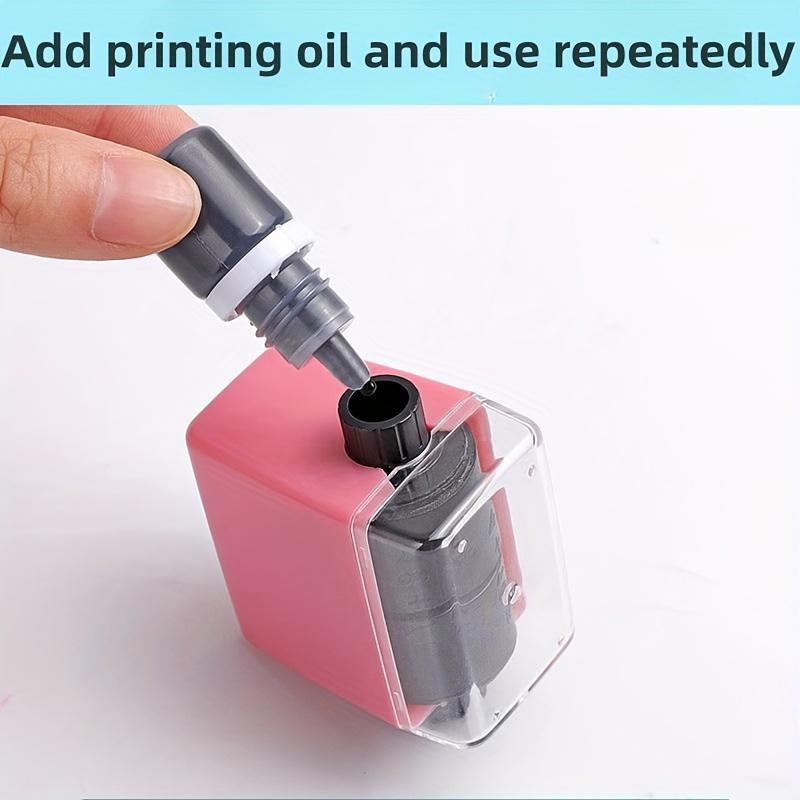 Set de ștampile matematice educaționale pentru profesori și studenți, 14+, adunări și scăderi în 100, stil de coloană de ajustare rotativă reutilizabilă