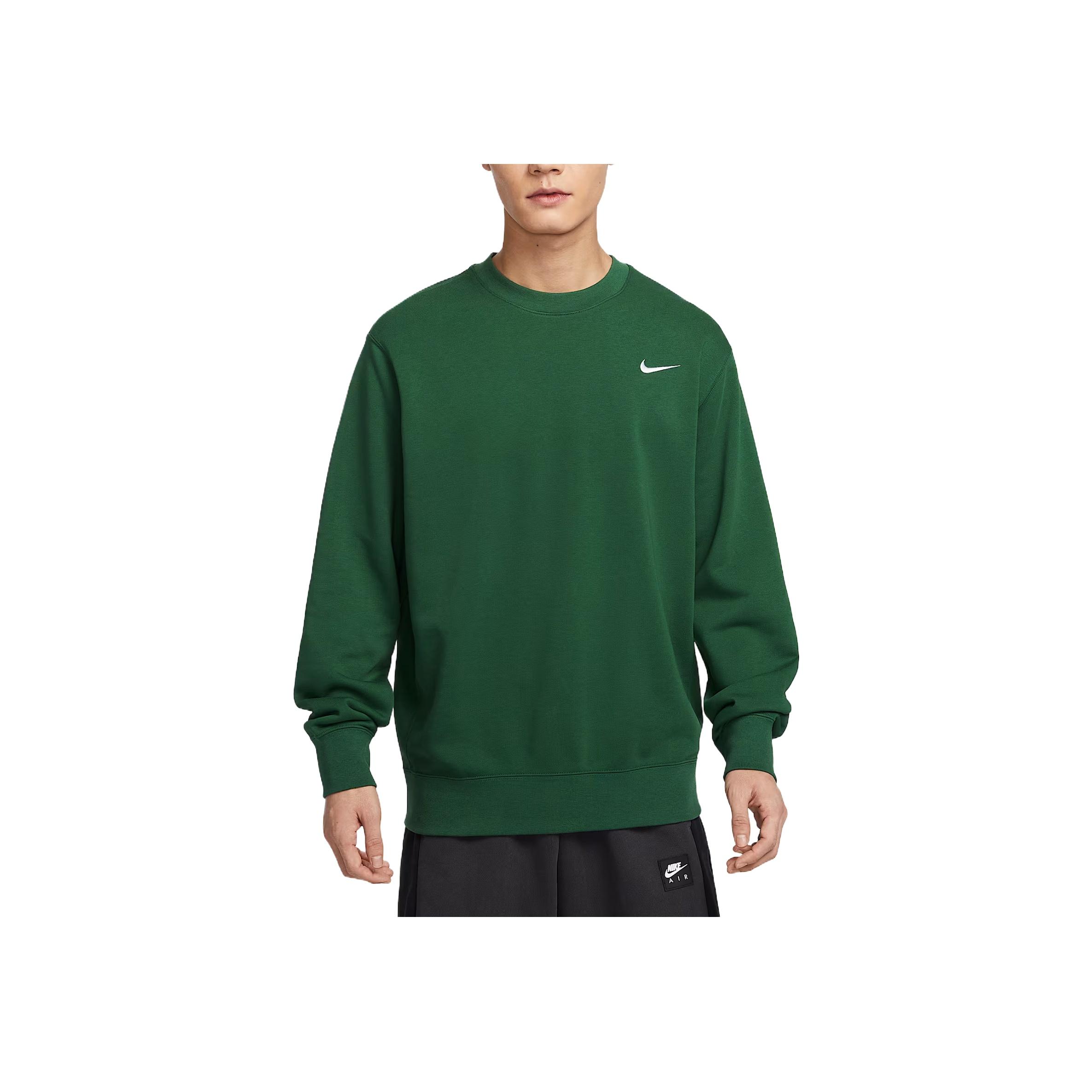 Nike SS25 Team Club Comfortable Fashion Versatile Casual Hoodie Men Hoodies Canyon-Green IB8825-341 S
