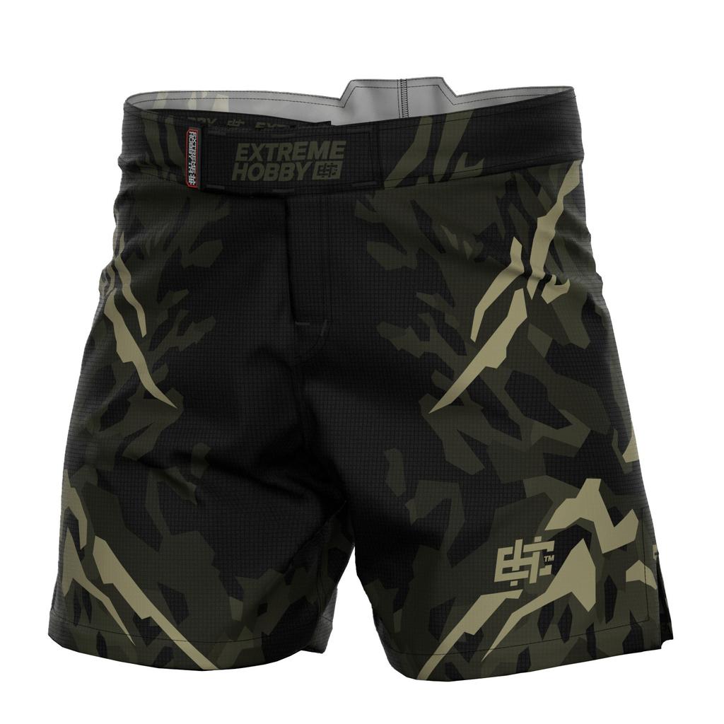Men's athletic shorts jungle panther S black