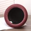 Elderly Hat Women's Autumn and Winter Woolen Top Hat Thickened Warm Grandma Hat Middle-aged Mother Basin Hat
