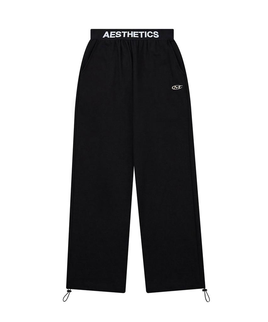 Mihag Aesthetic Wide Pants (Black)