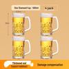 Heat-Resistant Tempered Glass Mug with Handle