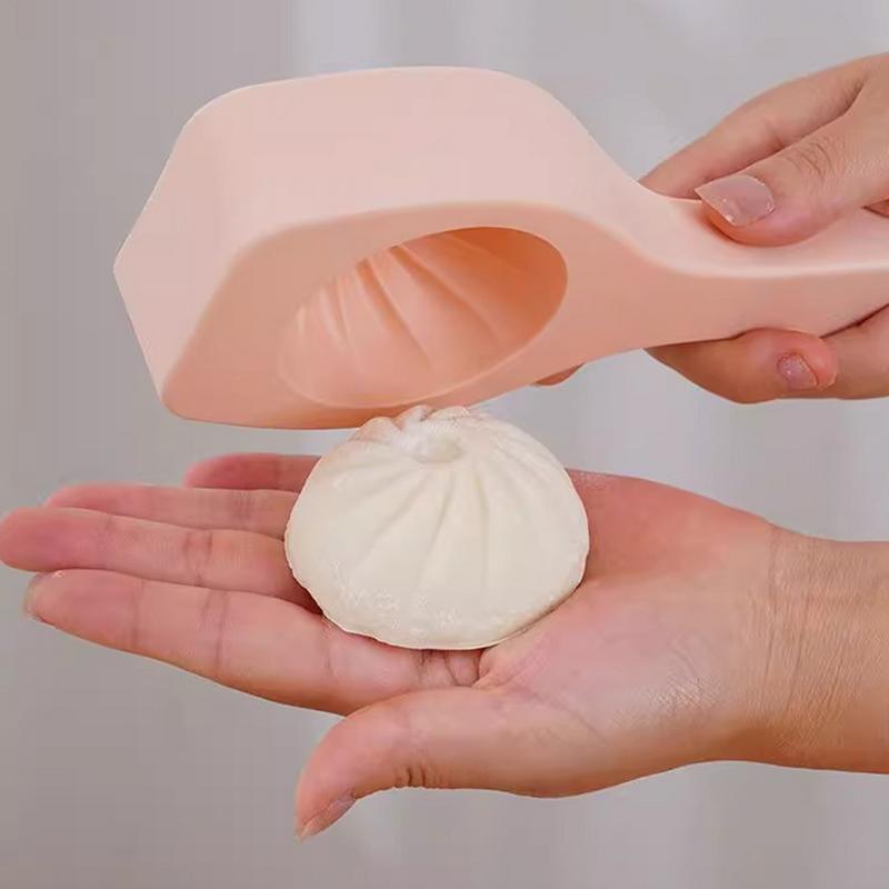 Baozi Maker Mold Steamed Stuffed Bun Making Mold Non-Stick Steamed Stuffed Bun Tool Baozi Dumpling Molds Chinese Bao Bun Maker