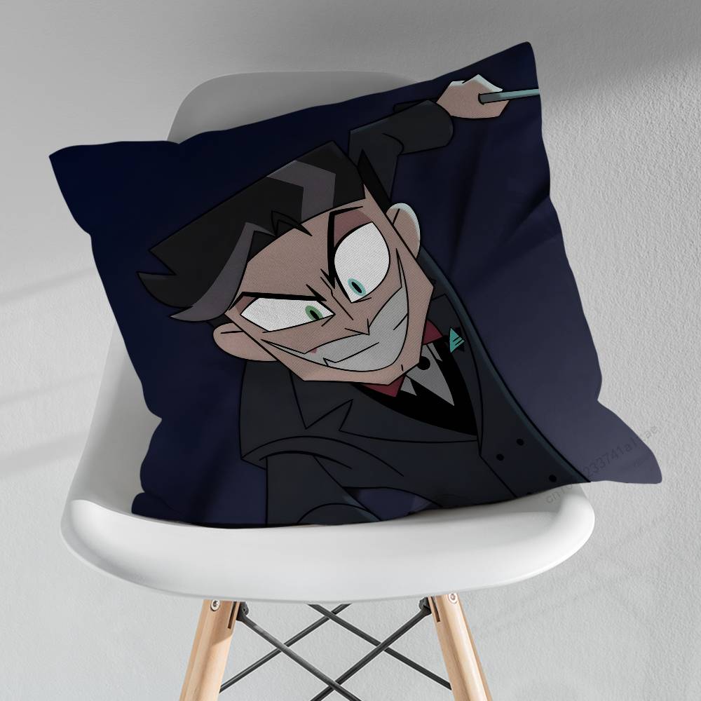 Vincent HHazbin Hotel Pillow Case For 30x30cm45x45cm55x55cm For Home Bedroom Decoration And Protector