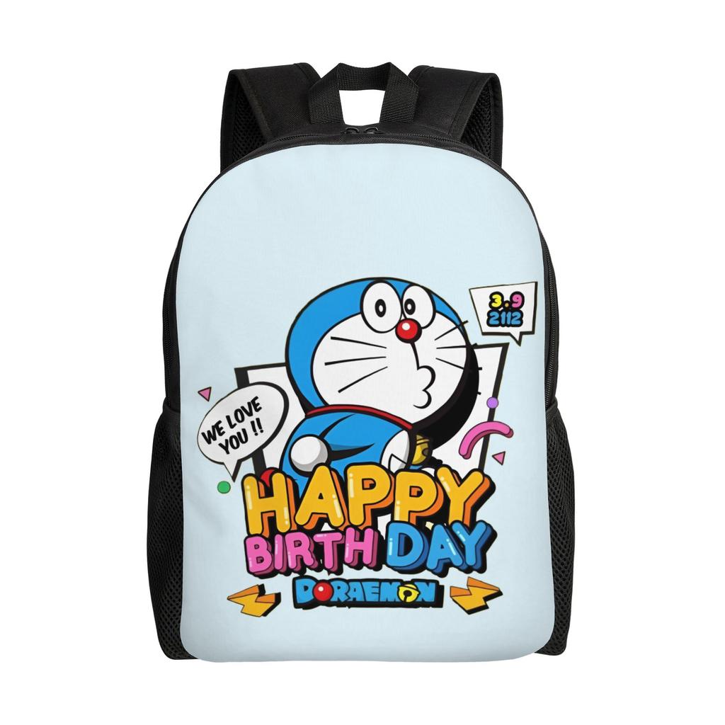 D-Doraemones Backpack for Men Women School College Students Bookbag Fits 15 Inch Laptop Manga Bags