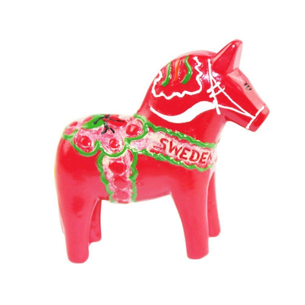 3 Adet Reçine Midilli Buzdolabı Mıknatıslı Çıkartmalar Yılbaşı Zarif 3D At Buzdolabı Çıkartmaları Ev Kendin Yap Dekorasyon Buzdolabı Dekorasyonu