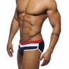 Men's Patchwork Triangle Swim Trunks Fashionable and Sexy Bathing Trunks  Anti-ExposureTriangle Swimsuit