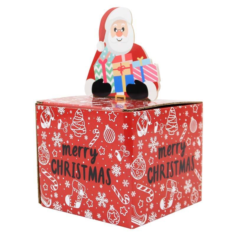 

1pc Fun Christmas Cartoon Pattern Surprise Money Box 2026 Navidad Noel Happy Xmas Gift New Year Cash Gift Box Decoration Other