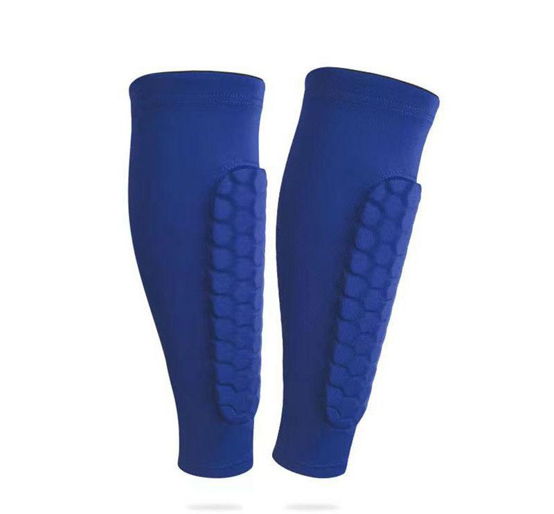 CHOOYOU Soccer Fitness Shin Guards Kids Youth Adult Calf Compression Sleeve Honeycomb Pads Support Shin Splint Baseball Boxing