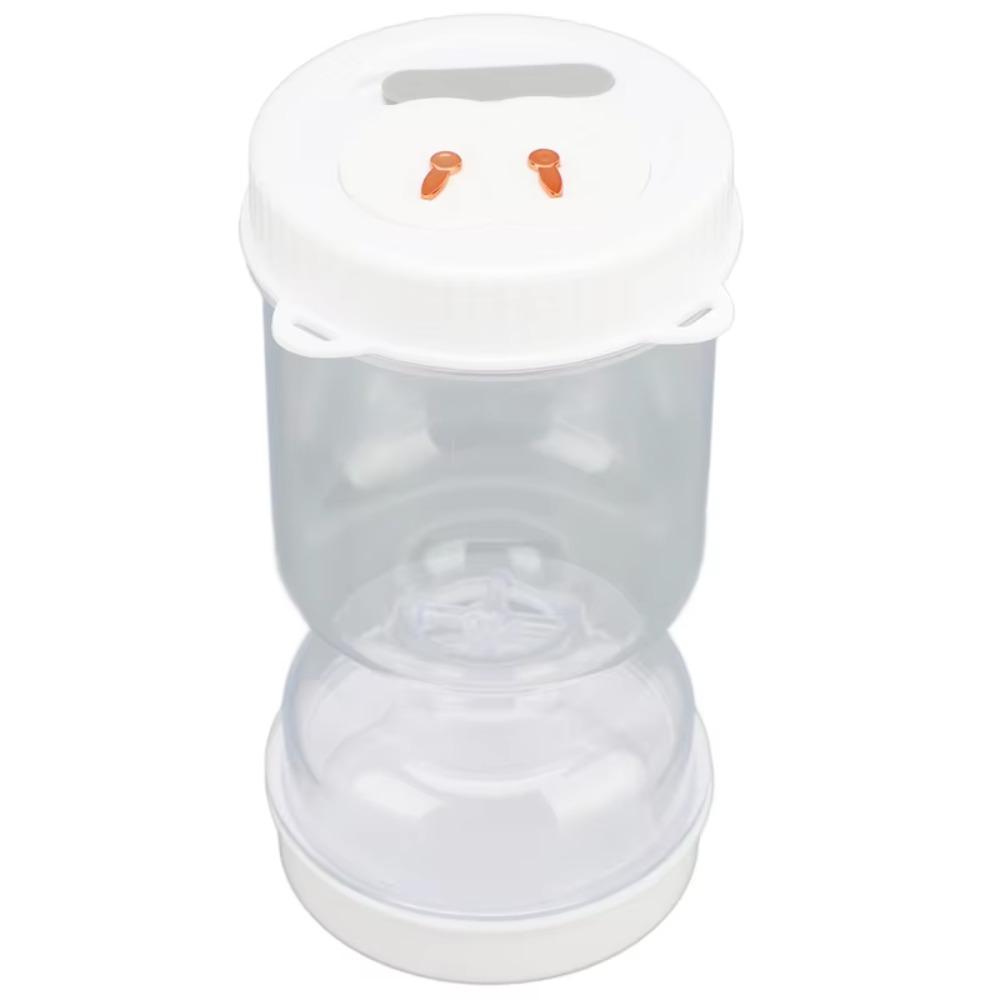 Timeglass Shape Pickle Olive Container Lekksikker grønnsaksdehydrator Syltet agurk