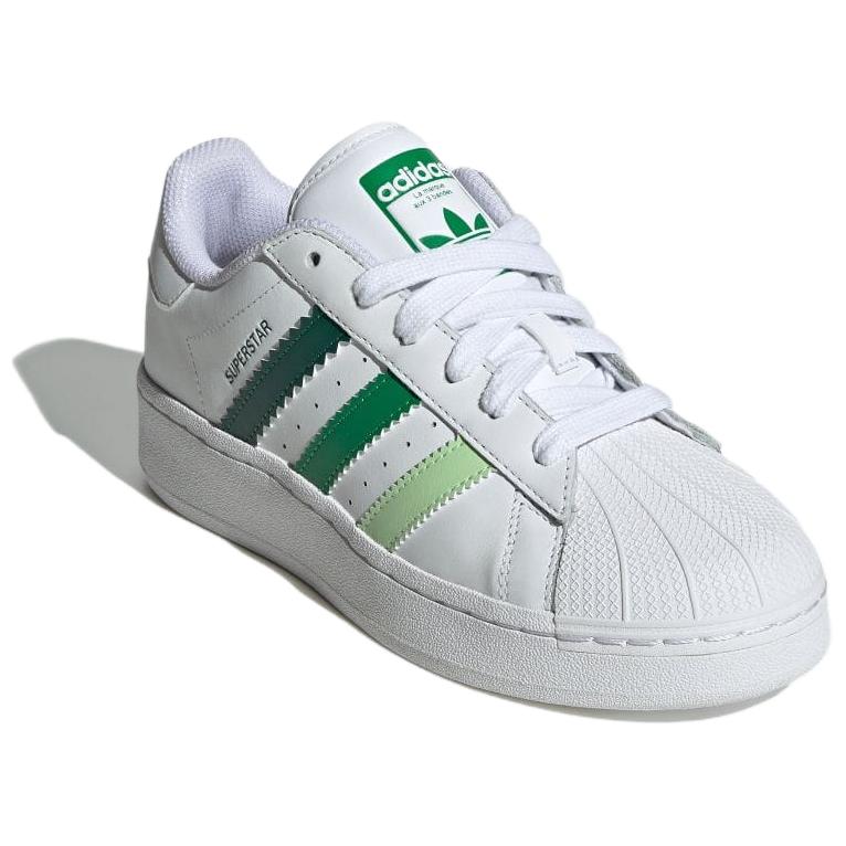 adidas Dames Superstar Xlg 'White Collegiate Green' Dames IF9121