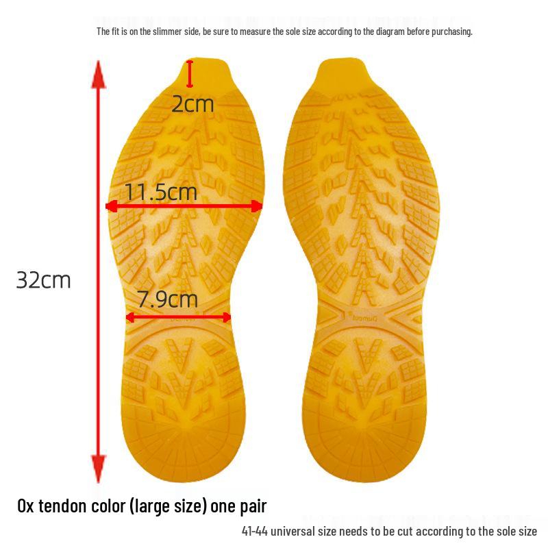 Basketball Shoe Sole Repair: Anti-Slip Wear-Resistant Rubber Patch with Silent Leather Finish