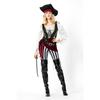 Neues karibisches Piratenkostüm für Damen, coole Hose, Piratenspiel-Uniform für Damen, Bühnenperformance-Anzug