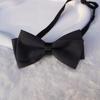 Men Formal Bow Tie Adjustable Design Double-Layered Bow Tie Non-fading Weddings Business Parties Bow Tie