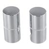 Zinc Alloy Bathroom Shower Door Handle Knob Single Groove Chrome Plated 30mm