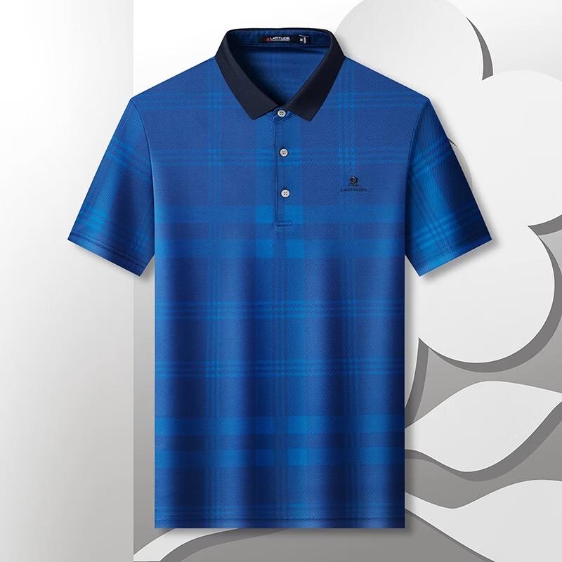 

MONTAGUT Men s Summer Striped Polo Shirt 48