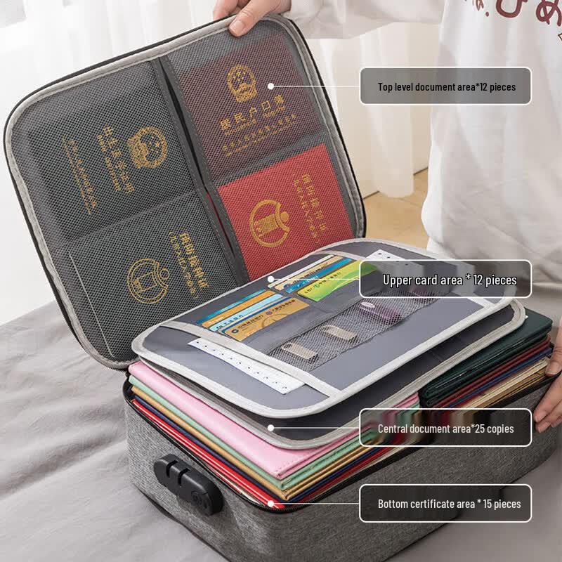 Household Document Organizer Bag