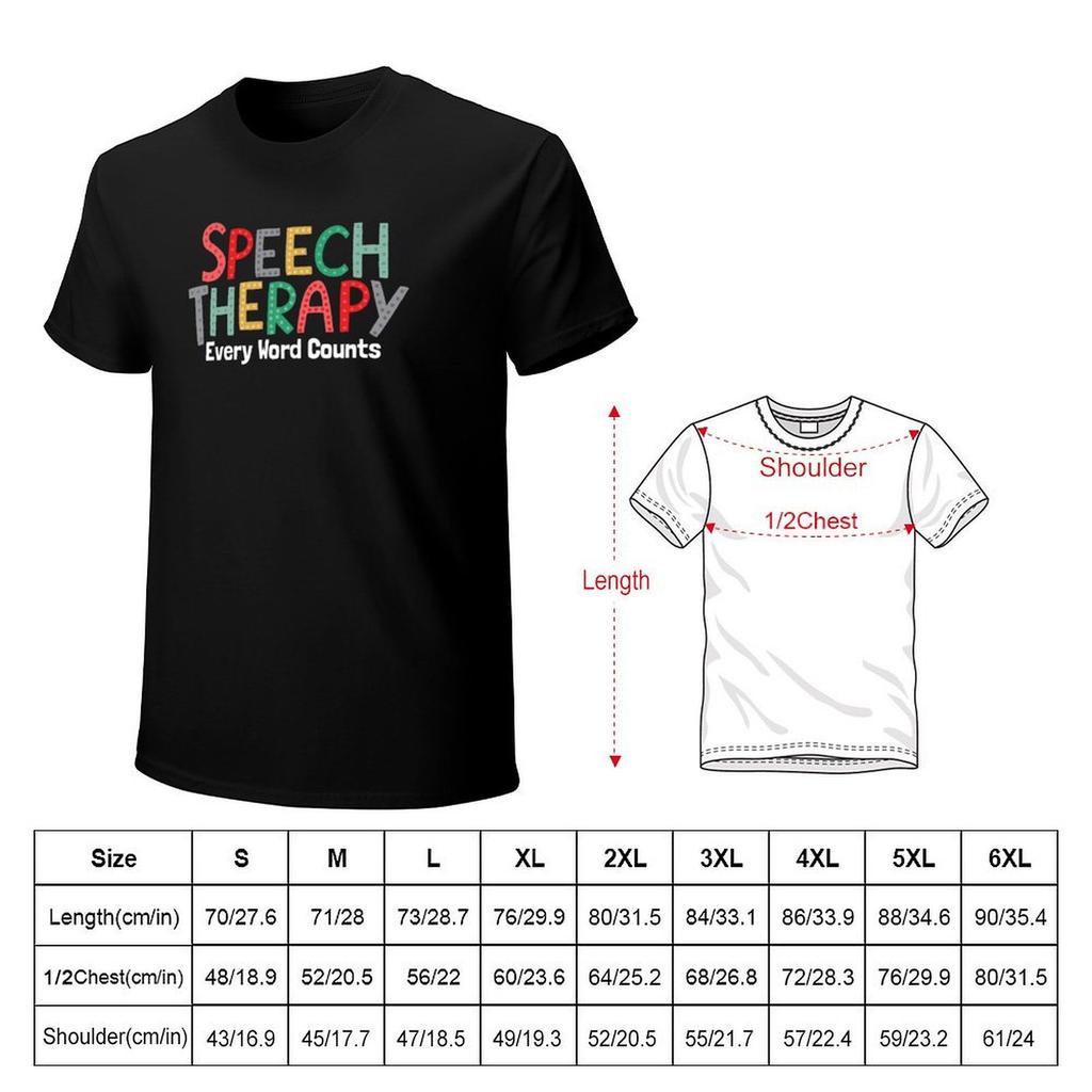 Speech Therapy Language Pathologist Print Gift TShirt valentines boutique clothes Clothing sweat vintage t shirt men