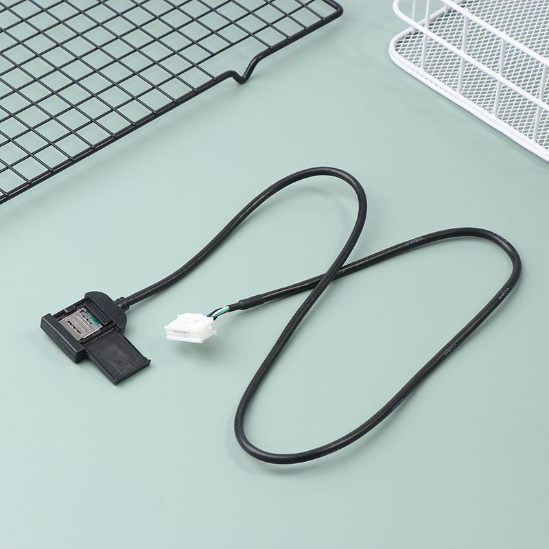 2024 Nowy Adapter Gniazda Karty SIM Do Radia Multimedialnego GPS Android 4G Kabel 20Pin Złącze Akcesoria Samochodowe Przewody Część Zamienna