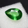 Tourmaline Verte Naturelle Pierre Précieuse Libre Taille Poire 11,70 ct Pierre de Naissance d'Octobre pour Collections de Pierres Précieuses