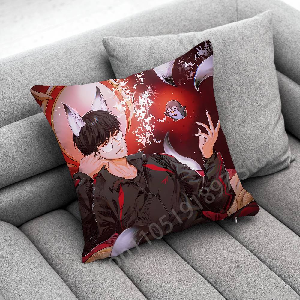 T-T1 F-Faker  Throw Pillow Case For 45x45cm 40x40cm 30x30cm 50x50cm 55x55cm Square Home Pillowcase Case