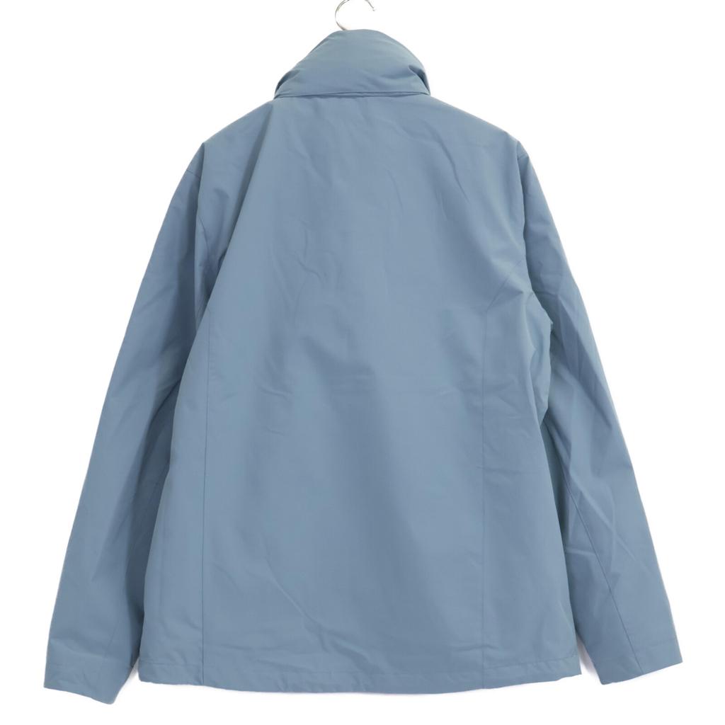 LLBean Blue 2-way Jacket with Fleece Liner Jacket M Blue grayUsed