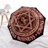 1 PC Automatic Folding Umbrella - Cartoon Pattern, Portable & Foldable Design with 8 Ribs, Christmas Birthday Gifts